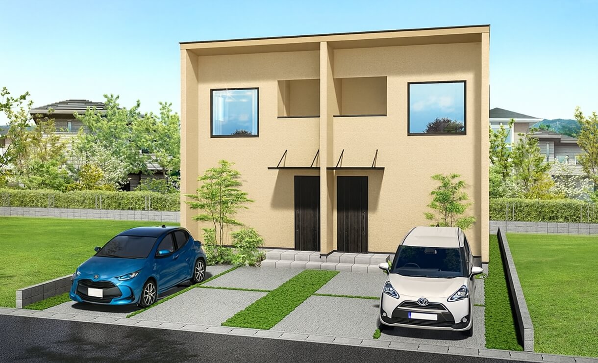 Bright Villa Maisonette メゾネット外観イメージ