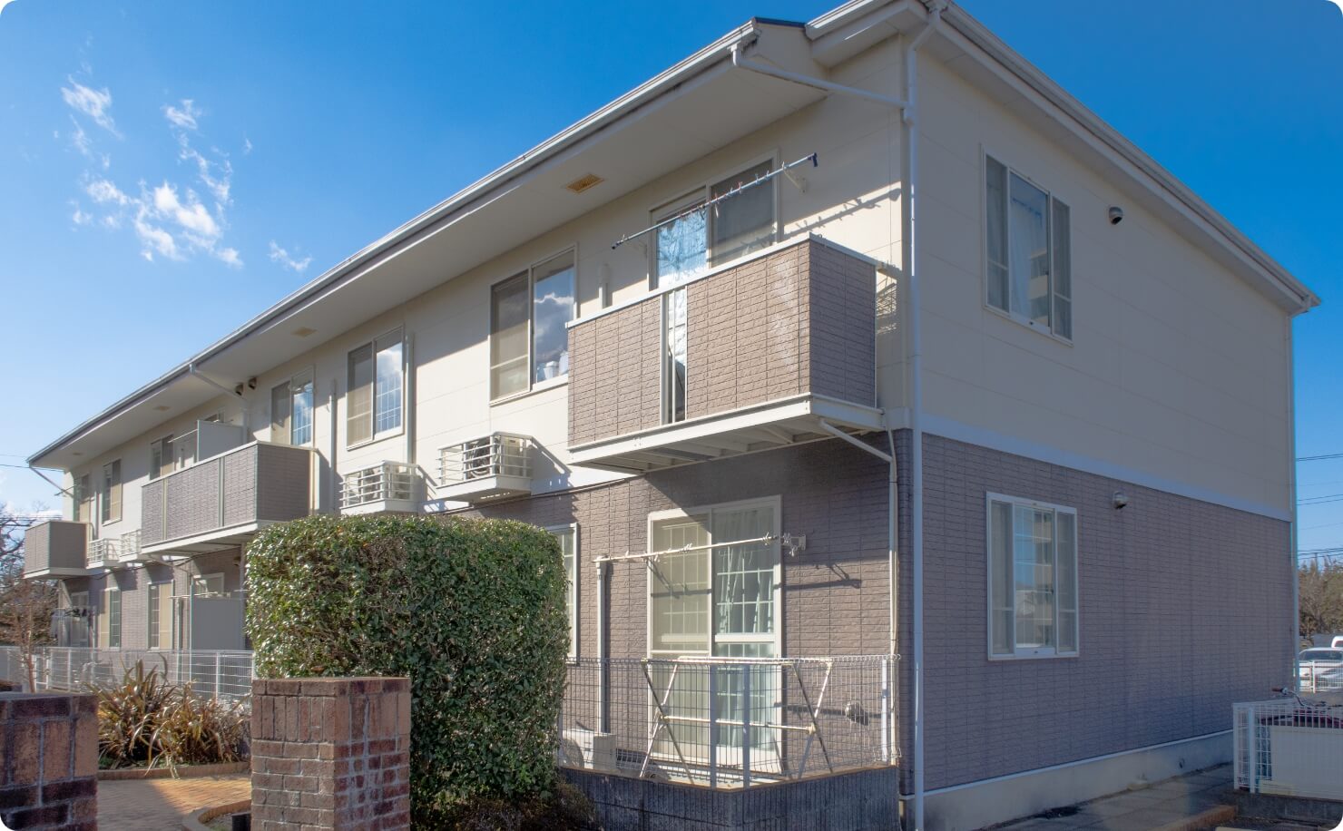 超ローコストアパート AKAREシリーズ 完成イメージ図