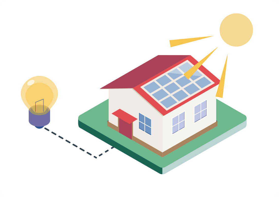 次世代の家のイメージイラスト